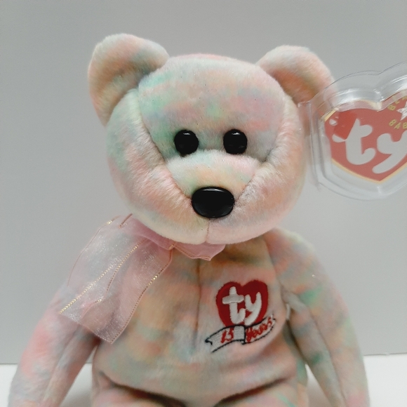 ๐4 for $20๐ TY Beanie Babies Original Celebrate 15 Years Plush Soft Kids Toy - Picture 3 of 9